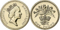 United Kingdom Pound Elizabeth II, Llantrisant, BU, Nickel-brass, STGL -