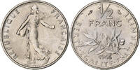 Frankreich 1/2 Franc Semeuse, Paris, Nickel, UNZ, Gadoury:429, KM:931.1 -