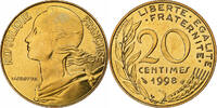 Frankreich 20 Centimes Marianne, Pessac, BU, Aluminum-Bronze, UNZ+ -