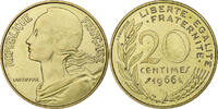 Frankreich 20 Centimes Marianne, Paris, Aluminum-Bronze, UNZ -