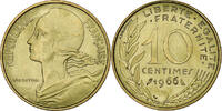 Frankreich 10 Centimes Marianne, Paris, Aluminum-Bronze, VZ -