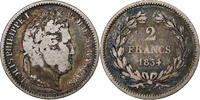 Frankreich 2 Francs Louis-Philippe, Rouen, Silber, S, Gadoury:520 -