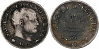 Italien 5 Soldi Royaume d'Italie, Napoleon I, Milan, Silber, S+, KM:5 -