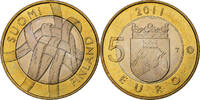 Finnland 5 Euro Carélie, Vantaa, Bi-Metallic, UNZ, KM:159 -