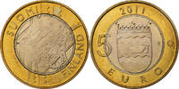 Finnland 5 Euro Uusimaa, Vantaa, Bi-Metallic, UNZ, KM:160 -