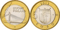Finnland 5 Euro Jätkänkynttilä, Vantaa, Bi-Metallic, UNZ, KM:192 -