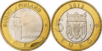Finnland 5 Euro Turku Cathedral, Vantaa, Bi-Metallic, VZ+, KM:213 -