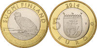 Finnland 5 Euro White-tailed eagle, Vantaa, Bi-Metallic, UNZ, KM:209 -