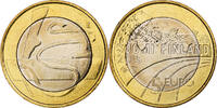 Finnland 5 Euro Gymnastics, Vantaa, Bi-Metallic, UNZ, KM:236 -