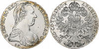 Österreich Thaler, Convention Maria Theresa, Vienna, Restrike, Silber -