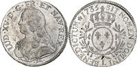 Frankreich Ecu aux branches d'olivier Louis XV, Bayonne, Silber, SS+ -