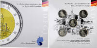 Deutschland 2€ x 5 Neuschwanstein Castle, BU, Bi-Metallic, STGL -