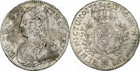 Frankreich 1/2 Ecu aux branches d'olivier Louis XV, Toulouse, Silber -