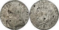 Frankreich 1/2 Ecu aux branches d'olivier Louis XV, Bordeaux, Silber, S -