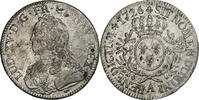 Frankreich Ecu aux branches d'olivier Louis XV, Paris, Silber, SS -