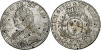 Frankreich Ecu aux branches d'olivier Louis XV, Paris, Silber, SS -