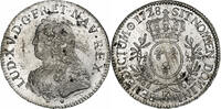 Frankreich Ecu aux branches d'olivier Louis XV, Bordeaux, Silber, VZ -