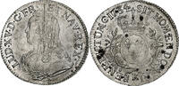 Frankreich Ecu aux branches d'olivier Louis XV, Bordeaux, Silber, SS -