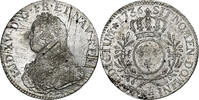 Frankreich Ecu aux branches d'olivier Louis XV, Bayonne, Silber, SS -