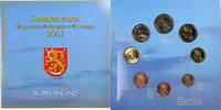 Finnland 1 Cent to 2 Euro BU, Vantaa, STGL -