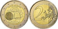 Luxemburg 2 Euro Traité de Rome, Bi-Metallic, UNZ, KM:94 -