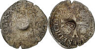 Frankreich Quinzain (Douzain contremarqué) Louis XIII, Billon, S+, Gadoury:21 -