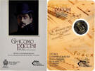 San Marino 2 Euro Giacomo Puccini, FDC, Rome, Bi-Metallic, STGL -