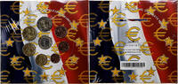 Frankreich 1 Cent to 2 Euro BU, Monnaie de Paris, STGL -
