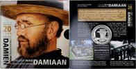 Belgien 20 Euro Canonisation de Père Damien, PP, Brussels, Silber, STGL -