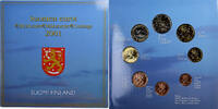 Finnland 1 Cent to 2 Euro BU, Vantaa, STGL -