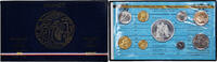 Frankreich Coffret 1 c. à 50 frs. Monnaie de Paris, FDC, STGL -