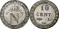 Frankreich 10 Centimes Napoleon I, Limoges, Billon, VZ, Gadoury:190 -