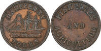 PRINCE EDWARD ISLAND Halfpenny Token fisheries and agriculture, Kupfer -