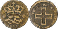 Duchy of Savoy 2 Denari Carlo Emanuele IV, Kupfer, S, KM:100 -
