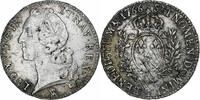 Frankreich Écu au bandeau Louis XV, Nantes, Silber, S+, Gadoury:322 -