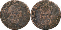 Frankreich Sol au buste enfantin Louis XV, Reims, Kupfer, SGE+ -