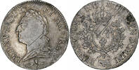 Frankreich Ecu de Béarn à la vielle tête Louis XV, Pau, Silber, S -