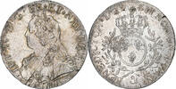 Frankreich Ecu aux branches d'olivier Louis XV, Aix, Silber, VZ -