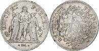 Frankreich 5 Francs Union et Force, Bordeaux, Silber, S+, Gadoury:563a -