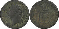 Frankreich Liard Louis XVI, Paris, 2nd semestre, Kupfer, S+ -