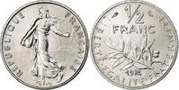 Frankreich 1/2 Franc Semeuse, Monnaie de Paris, série FDC, Nickel -