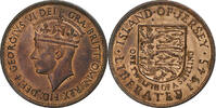 Jersey 1/12 Shilling George VI, Libération, London, Bronze, UNZ, KM:19 -