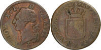 Frankreich Sol Louis XVI, Paris, Kupfer, S+, Gadoury:350 -
