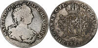 Austrian Netherlands 1/8 Ducaton AUSTRIAN NETHERLANDS, Maria Theresa, Antwerpen, Silber, S -