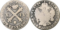 Austrian Netherlands 14 Liards AUSTRIAN NETHERLANDS, François II, Brussels, Silber, S, KM:59 -