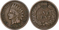 Vereinigte Staaten Cent Indian Head, Philadelphia, Bronze, S+, KM:90a -
