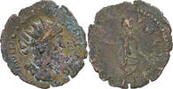 Antoninianus Tetricus I, Cologne, Billon, SGE+, RIC:136 -