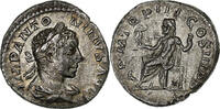 Denarius Elagabalus, Rome, Silber, SS+, RIC:27 -