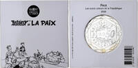 Frankreich 50 Euro Astérix et la paix, PP, MDP, Silber, STGL -