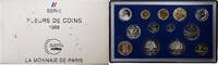 Frankreich Coffret 1 c. à 100 frs. Monnaie de Paris, FDC, STGL -